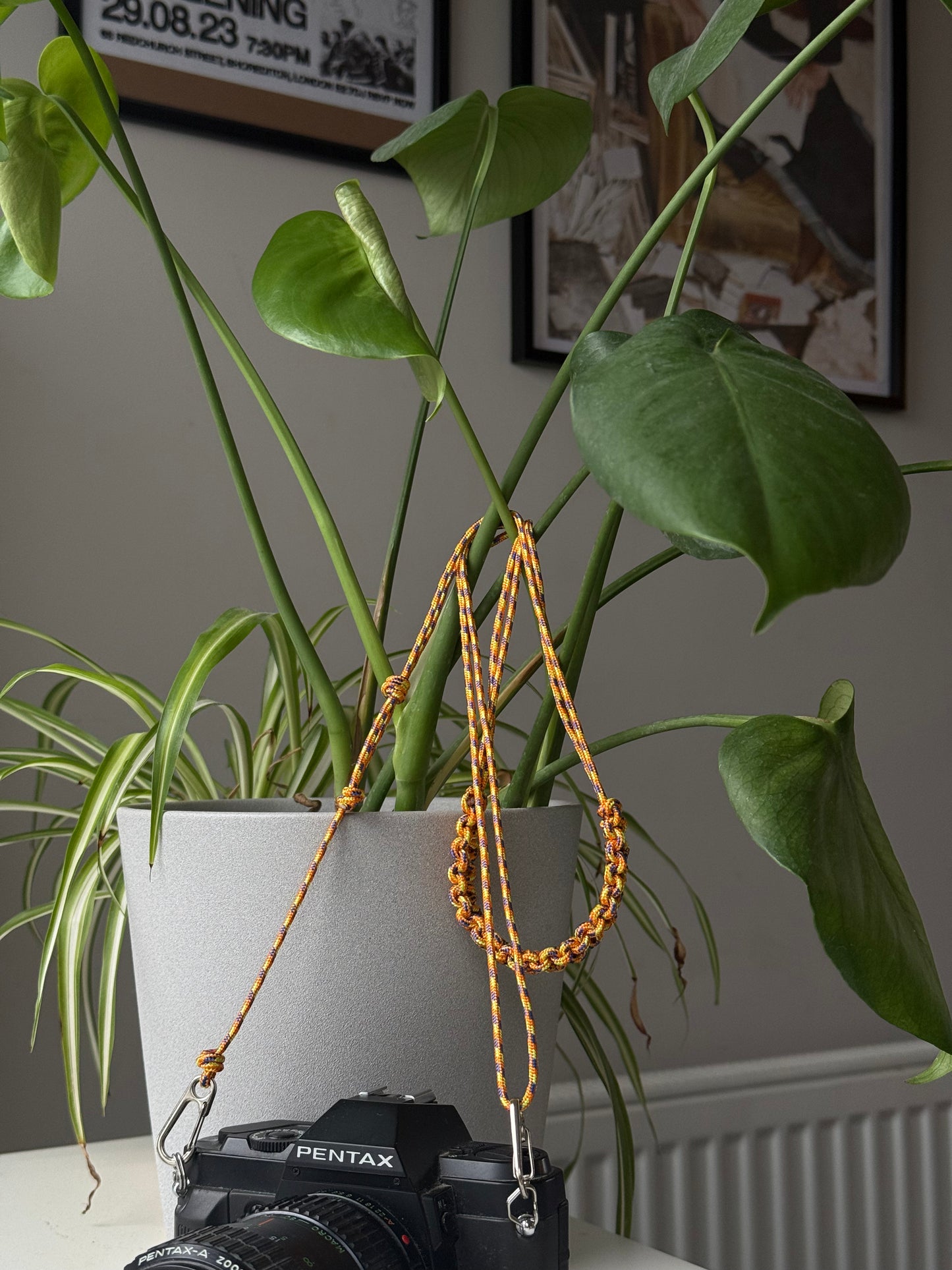 Crossbody Paracord Camera Strap