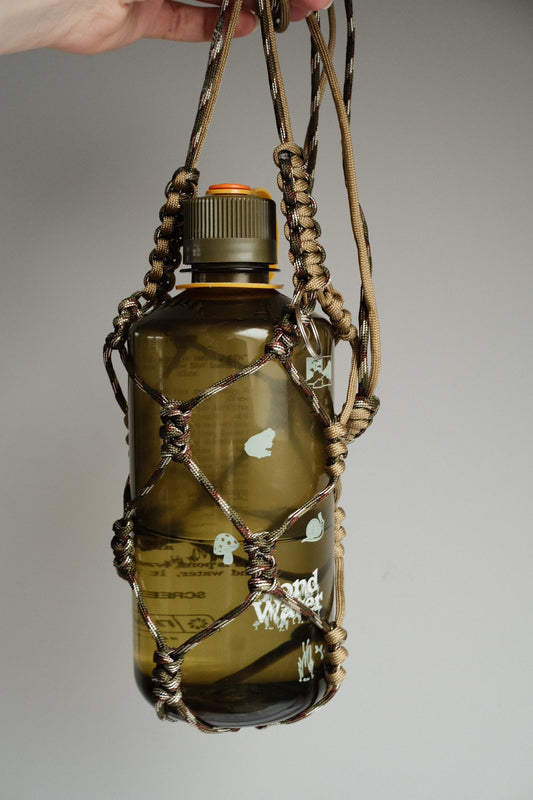 Paracord Bottle Sling - Camo #1