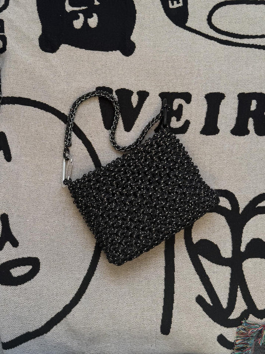 Reflective Paracord Bucket Shoulder Bag