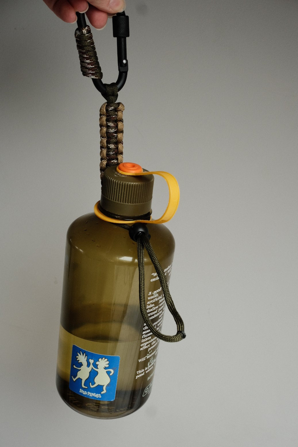 Paracord Bottle Carry Chain - Camo #1