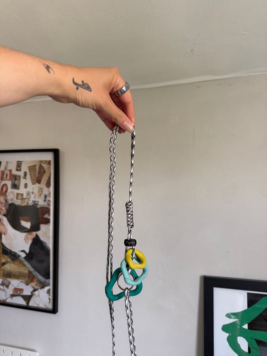 Sea Green Abstract Phone/Camera Strap